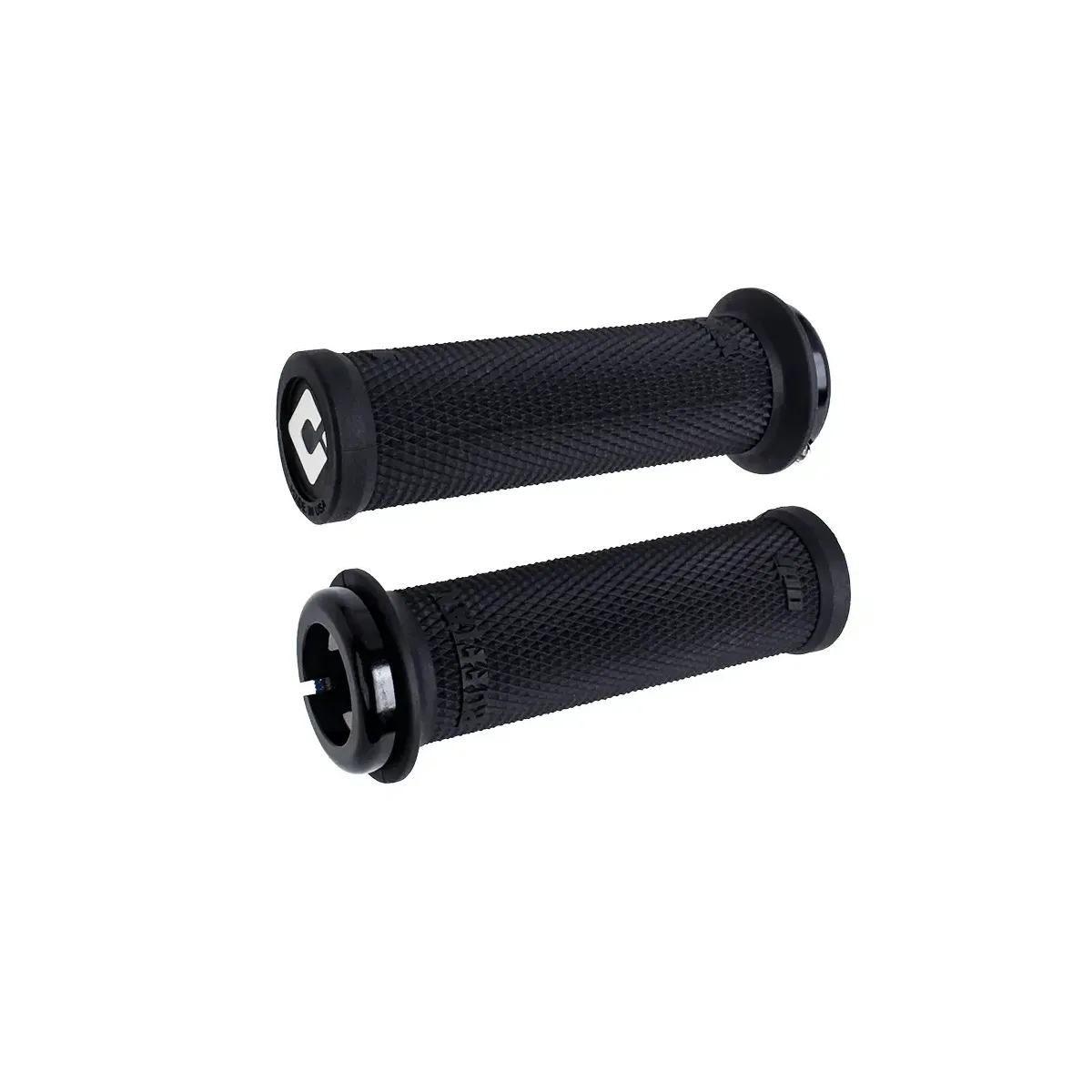 ODI Mini Ruffian V2.1 Lock-On Grips Black/Black Clamps